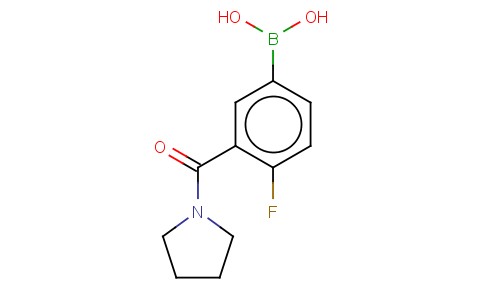 4-FLUORO-3-(PYRROLIDINE-1-CARBONYL)PHENYLBORONIC ACID